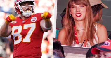 Taylor Swift arrives at Travis Kelce's Chiefs vs Jets game with Blake Lively, Hugh Jackman more