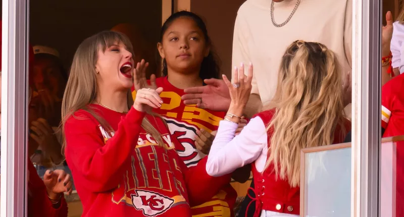 Taylor Swift's special handshake with Brittany Mahomes is ROASTED