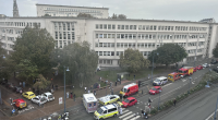 Teacher stabbed to death by knifeman shouting ‘Allahu Akbar’ who stormed school in France amid call for ‘Day of Jihad’