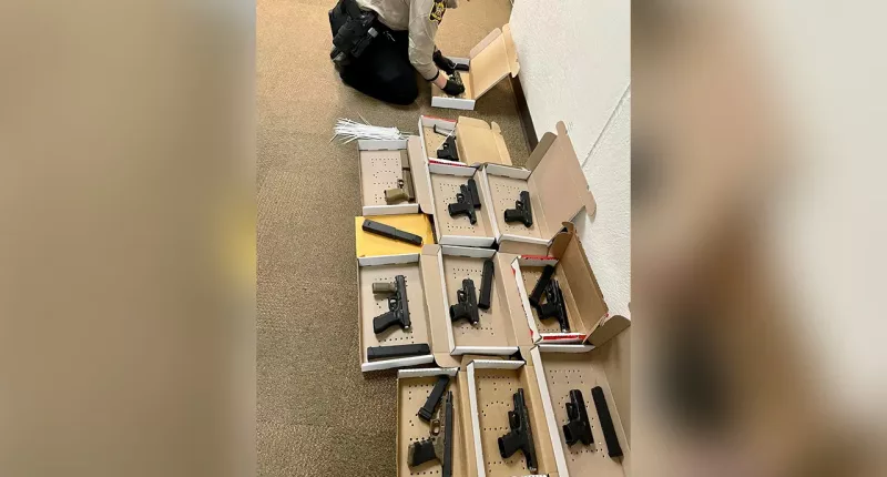 Teenage thief found at ‘Airbnb turned Machinegunbnb’ with guns stashed in walls, around house: police