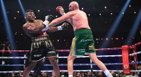 Tyson Fury survives almighty scare to beat Francis Ngannou on points