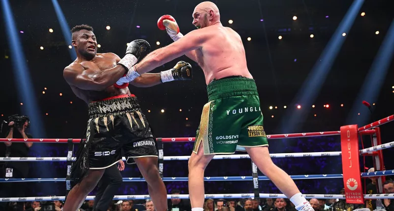 Tyson Fury survives almighty scare to beat Francis Ngannou on points