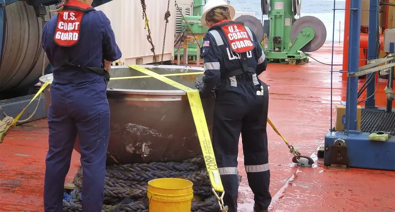 US Coast Guard finds presumed human remains