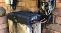 Photos have shown energy storage systems wrecked by the exploding batteries