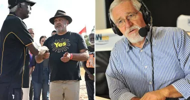 Voice referendum: Noel Pearson slams Neil Mitchell for 'sitting in a radio cube' while he 'works in the stony fields of poverty, misery and hungry children' - and paints a bleak picture of Australia's future if No vote wins