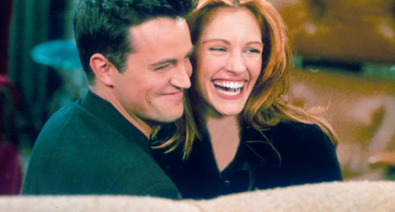 Matthew Perry and Julia Roberts