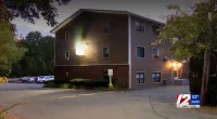 Residents at Canterbury Village in Rhode Island were forced to leave on Tuesday after the apartment building was condemned