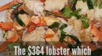 A mum and her two daughters left a restaurant without paying after the lobster 'smelled off'
