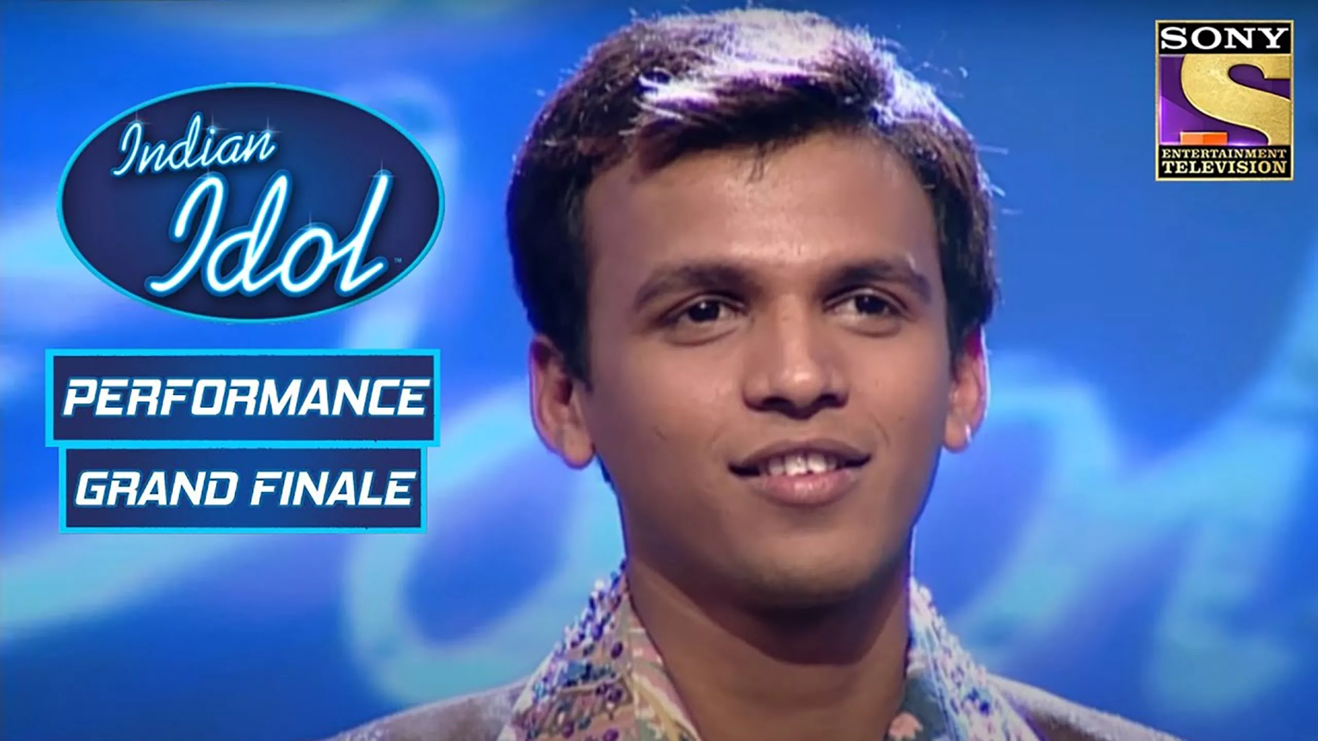 Abhijeet Sawant pictured on Indian Idol in 2005