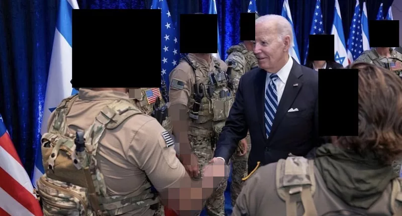 White House DELETES photo of Biden meeting with US Special Forces