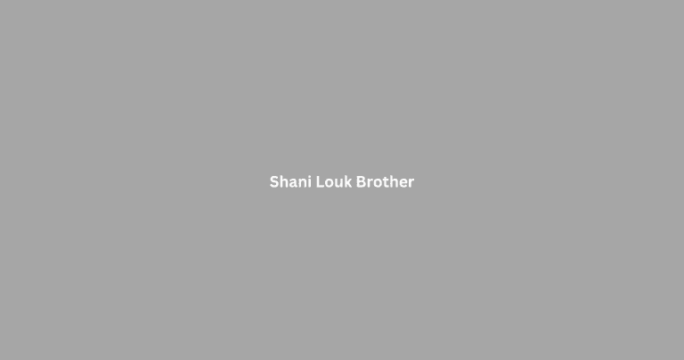 Who Is David Louk, Shani Louk Brother? Wikipedia And Age