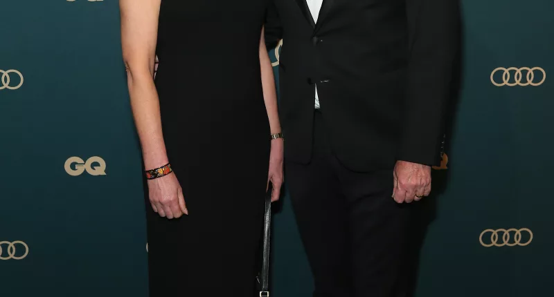 Carmel Tebbutt and Anthony Albanese pictured at the GQ Australia Men of The Year Awards on November 14, 2018, in Sydney, Australia