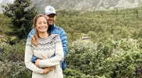 Happy: Rebecca Loos is now happily married to her husband Sven Christjar Skaiaa, who she claimed is