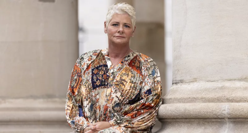 Mum-of-four Sam Brown pictured ahead of BBC's The Reckoning
