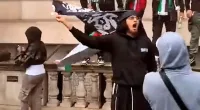 The Metropolitan Police failed to act at the demo as a protester called for jihad
