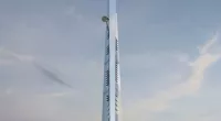 Construction has resumed on the world's tallest building left abandoned for years