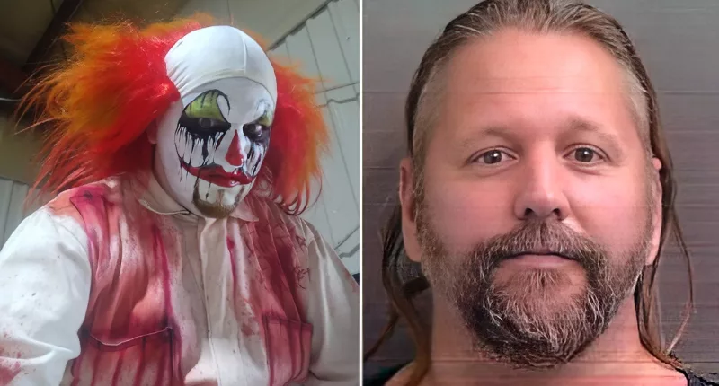 Wrestler 'Kreepy the Clown' arrested for parking lot beatdown of heckler