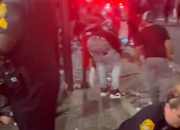 People have been filmed fleeing the scene after a mass shooting in Ybor City, Tampa