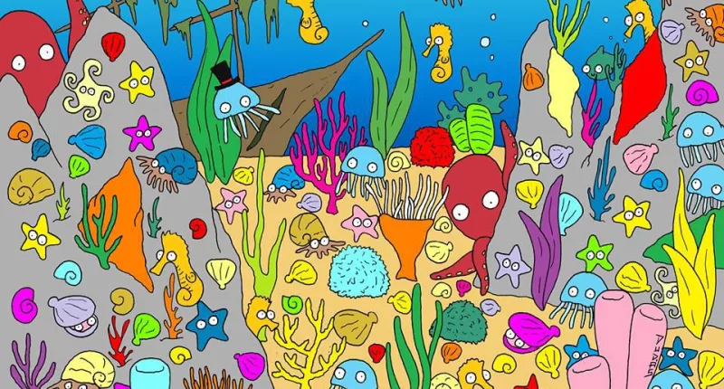 Can you spot the hidden fish?