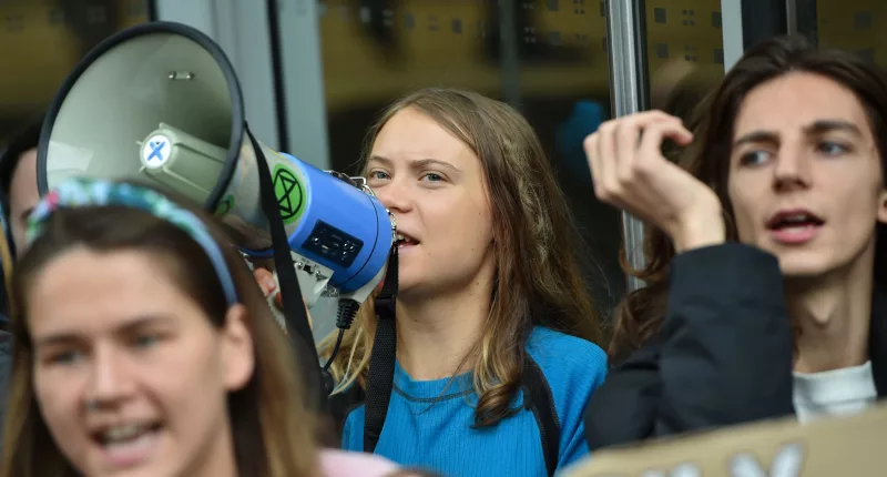 There’s nothing young people love more than Greta Thunberg but it doesn’t help that our celebs are trailblazers in the world of hypocrisy