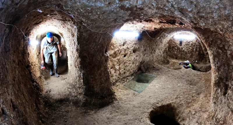 Turkish archaeologists stumbled across the 'world's most advanced' underground city in Turkey