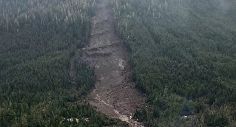 3 dead and 3 missing after landslide rips through remote Alaska fishing community