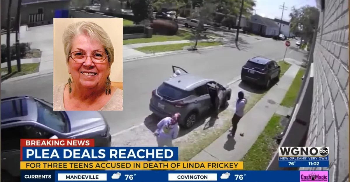 3 teenagers plead guilty in killing of Linda Frickey