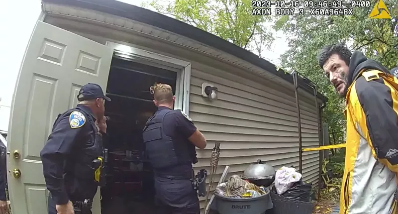 Akron Police rescue woman from serial kidnapper in shocking bodycam video