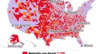 America’s maternity crisis laid bare – Birthing deserts force pregnant women to travel 100 miles and put babies at risk 