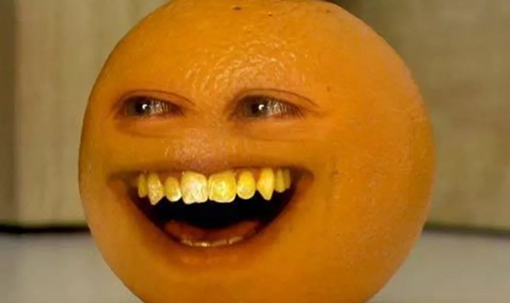 Annoying Orange Face Reveal