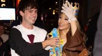 Ariana Grande and pals mobbed by fans as they support ‘boyfriend’ Ethan Slater on Broadway