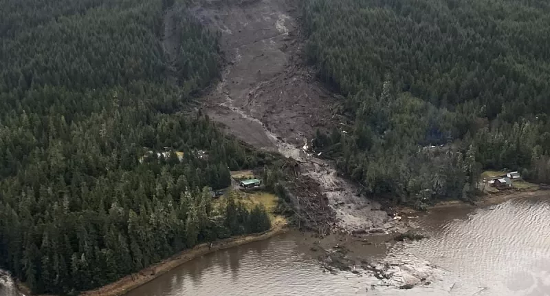 At least three killed and multiple missing after the Alaska landslide