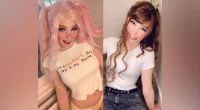 Belle Delphine no makeup look