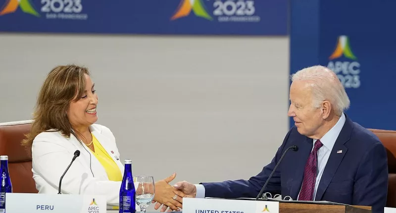 Biden botches Peruvian president's name, rolls out program for women