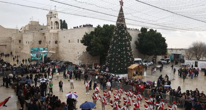 Birthplace of Jesus dismantling all Christmas decorations 'in solidarity with our people in Gaza'
