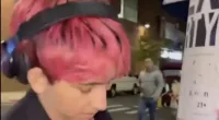 CUNY adjunct professor is filmed ATTACKING onlookers