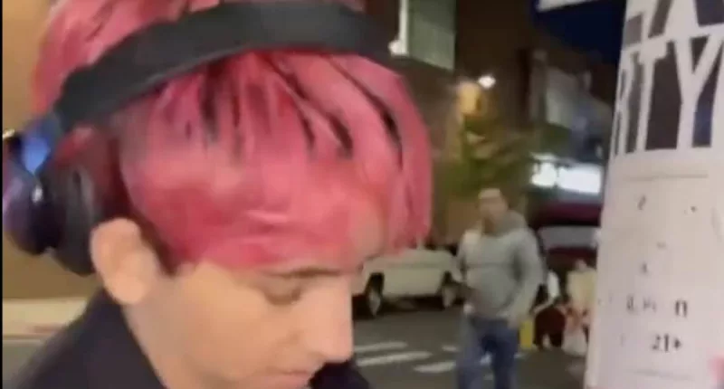 CUNY adjunct professor is filmed ATTACKING onlookers