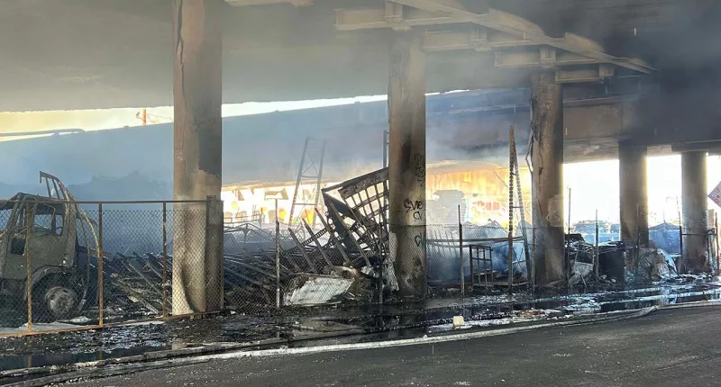 California Gov. Gavin Newsom announces 10 Freeway reopening is ahead of schedule
