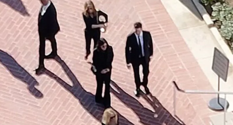 Cast of Friends unite in support of late co-stars family at his funeral