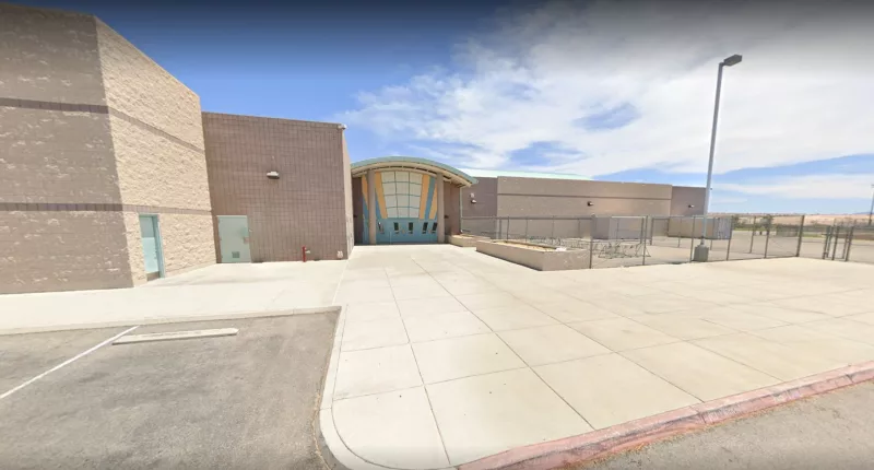 A body has been discovered at Kathleen & Tim Harney Middle School in Las Vegas