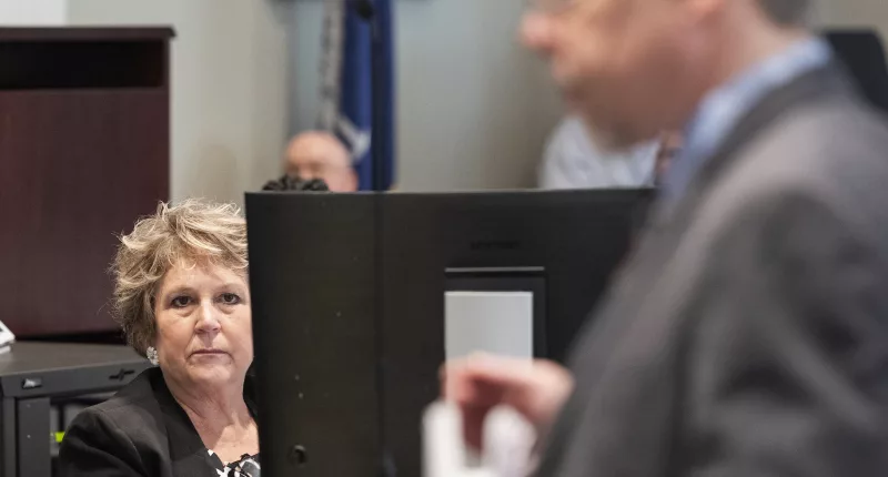 Colleton County Clerk of Court Rebecca Hill during Alex Murdaugh trial