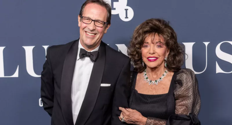 Dame Joan Collins and Percy Gibson have been married since 2002