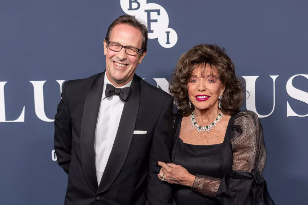 Dame Joan Collins and Percy Gibson have been married since 2002