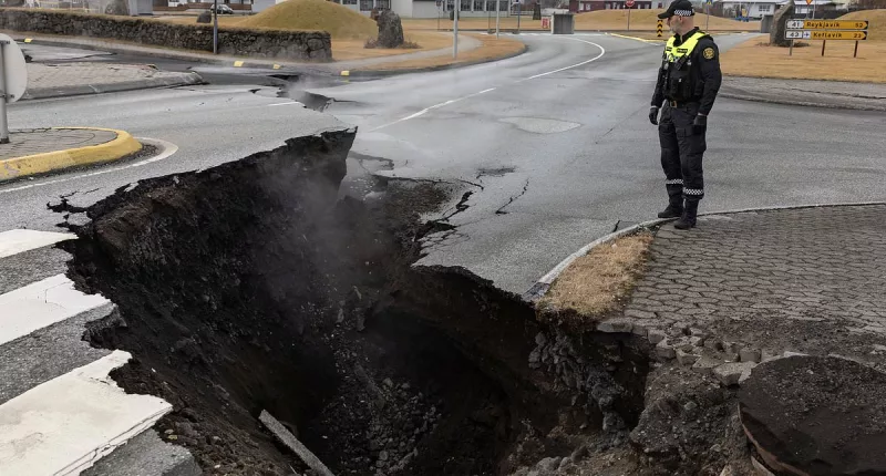 David Jones on the '12ft chasm' caused by the Iceland volcano
