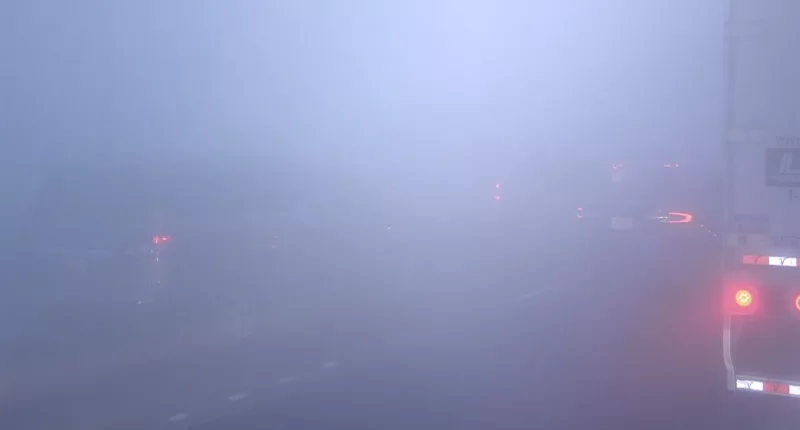 Super fog in the New Orleans area caused several car accidents and one death on Interstate 10 on Tuesday