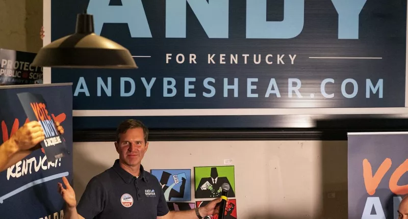 Democratic Gov. Andy Beshear WINS in Kentucky