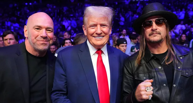 Donald Trump heads to MSG to watch UFC 295