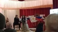 The moment a Ukrainian revenge missile strike smashed a concert for Putin's marines