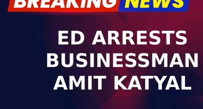 ED Arrests Amit Katyal