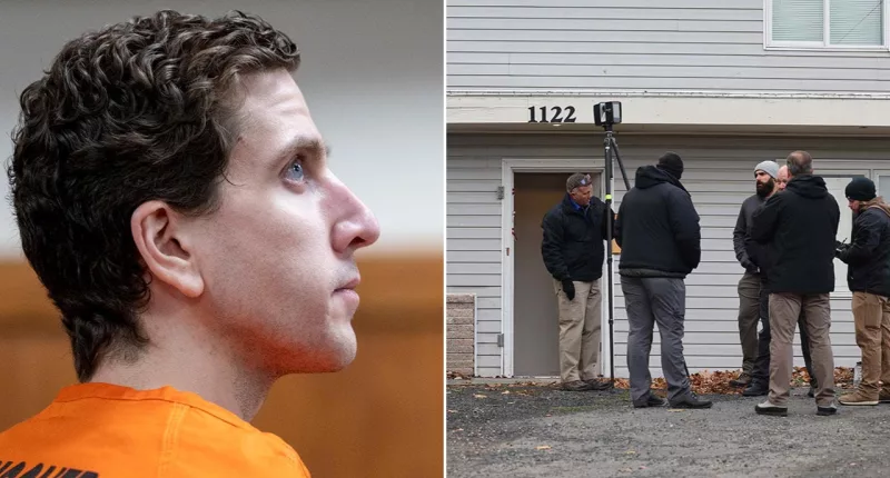 FBI investigators seen at home where Idaho murders suspect Bryan Kohberger allegedly killed four students